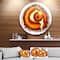 Designart - Vibrant Agate Geode Slice' Large Abstract Metal Artwork